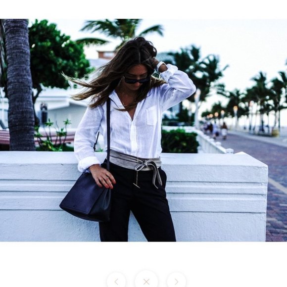 Ada Accessories - ADA signature one-size versatile belt -genuine Argentinean leather- NWT!